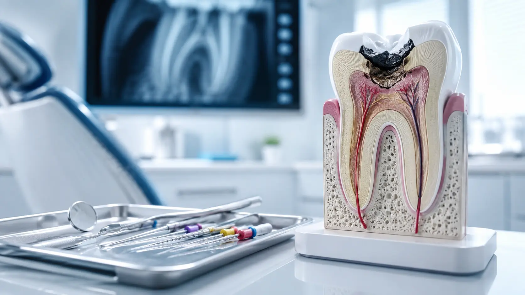 Endodoncia y tratamiento del dolor dental en Climedent El Ejido