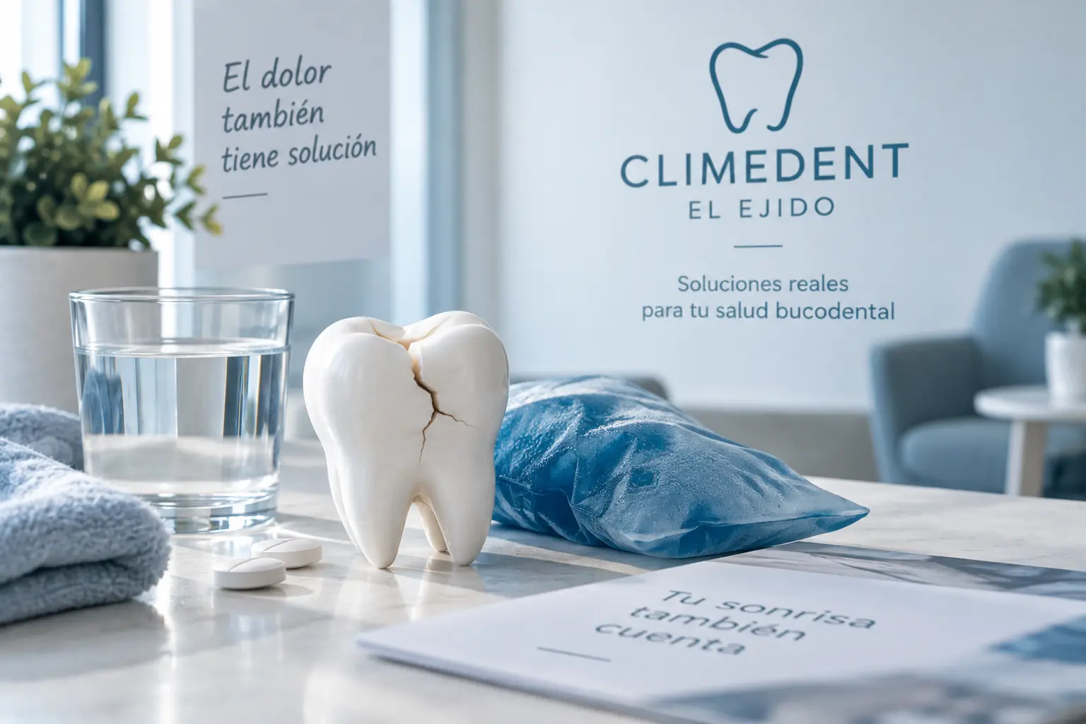 Urgencias dentales, dolor de muela, flemón o diente roto en Climedent El Ejido